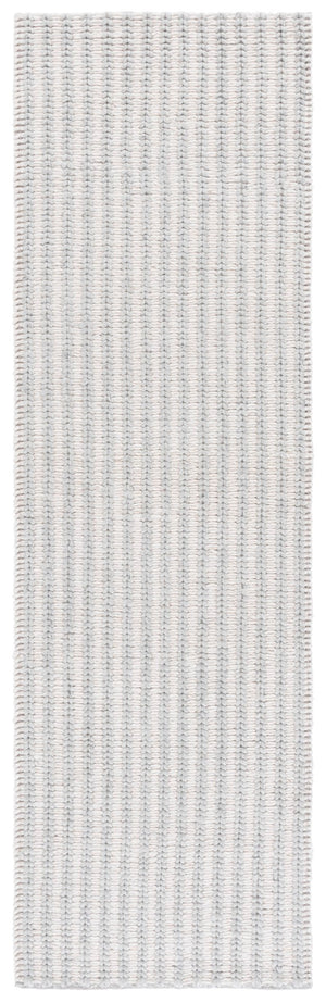 Safavieh Manhattan Hand-loomed Area Rug - Elegant Minimalist Design For Modern And Traditional Homes Ivory ,Grey 70% Wool 20% Cotton 10% Polyster Man225f-4