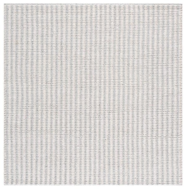 Safavieh Manhattan Runner Rug - Timeless Elegance, Hand-loomed Comfort, Perfect For Hallways And Entryways Ivory ,Grey 70% Wool 20% Cotton 10% Polyster Man225f-6sq