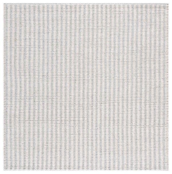 Safavieh Manhattan Hand-loomed Area Rug - Elegant Minimalist Design For Modern And Traditional Homes Ivory ,Grey 70% Wool 20% Cotton 10% Polyster Man225f-4