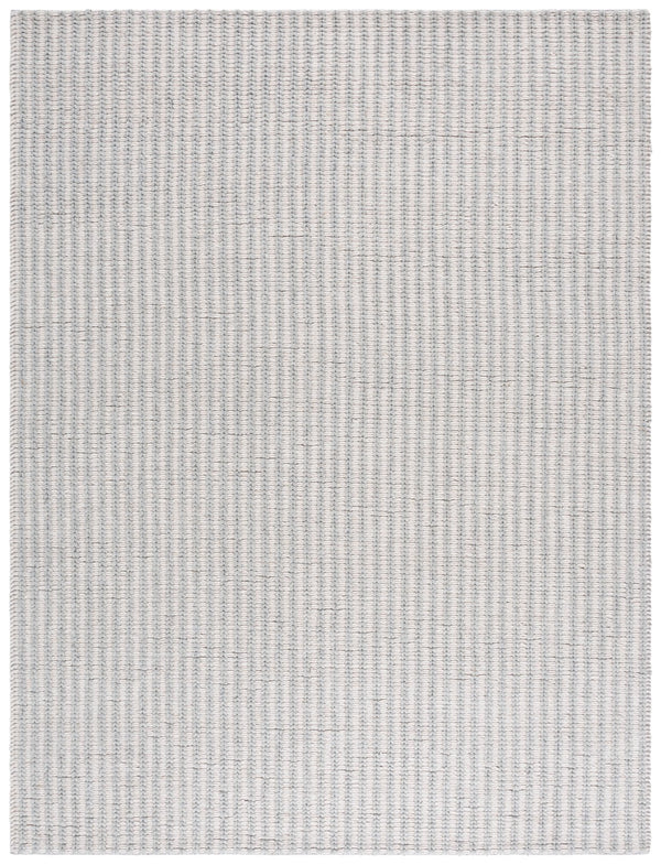Safavieh Manhattan Runner Rug - Timeless Elegance, Hand-loomed Comfort, Perfect For Hallways And Entryways Ivory ,Grey 70% Wool 20% Cotton 10% Polyster Man225f-8
