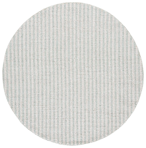 Safavieh Manhattan Runner Rug - Timeless Elegance, Hand-loomed Comfort, Perfect For Hallways And Entryways Ivory ,Sage 70% Wool 20% Cotton 10% Polyster Man225y-6r