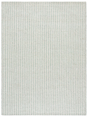 Safavieh Manhattan Hand-loomed Area Rug - Elegant Minimalist Design For Modern And Traditional Homes Ivory ,Sage 70% Wool 20% Cotton 10% Polyster Man225y-4