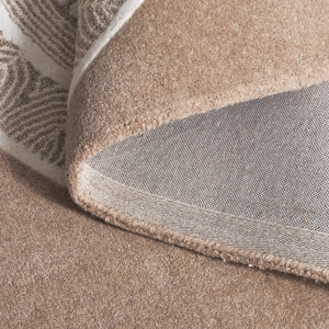 Safavieh Manhattan Medium Rectangle Area Rug - Hand-tufted Elegance With Luxurious Comfort For Modern Spaces Brown ,Ivory 80% Wool,20% Cotton Man478t-5