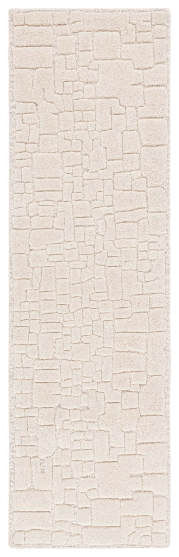 Safavieh Manhattan 575 Hand Tufted Contemporary Rug Ivory 2'-3" x 8'