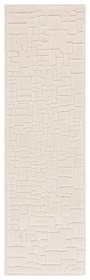 Safavieh Manhattan 575 Hand Tufted Contemporary Rug Ivory 2'-3" x 8'
