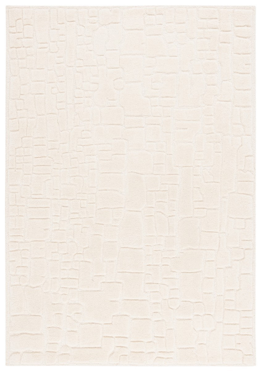 Safavieh Manhattan 575 Hand Tufted Contemporary Rug Ivory 2'-3" x 8'
