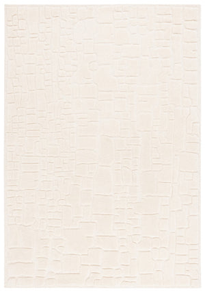 Safavieh Manhattan 575 Hand Tufted Contemporary Rug Ivory 5' x 8'