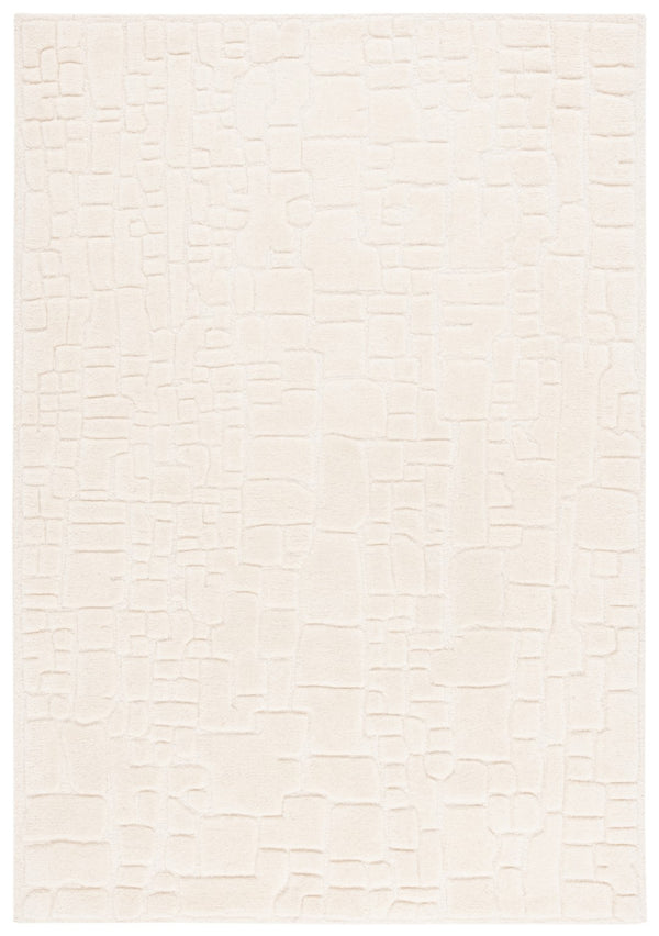 Safavieh Manhattan 575 Hand Tufted Contemporary Rug Ivory 5' x 8'