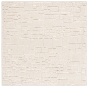 Safavieh Manhattan 575 Hand Tufted Contemporary Rug Ivory 6' x 6' Square