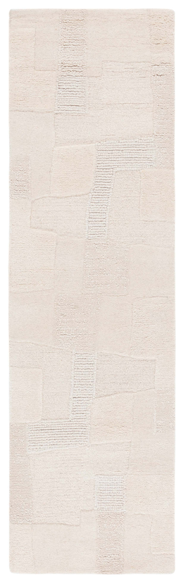 Safavieh Manhattan 576 Hand Tufted Contemporary Rug Ivory / Beige 2'-3" x 8'