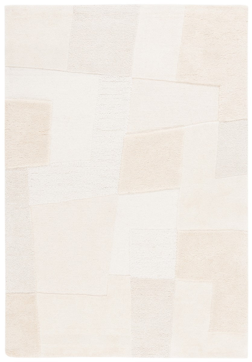 Safavieh Manhattan 576 Hand Tufted Contemporary Rug Ivory / Beige 2'-3" x 8'
