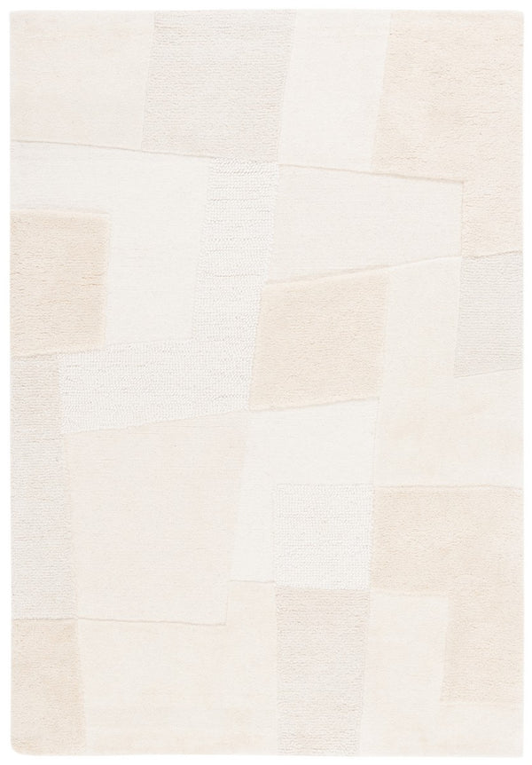 Safavieh Manhattan 576 Hand Tufted Contemporary Rug Ivory / Beige 8' x 10'