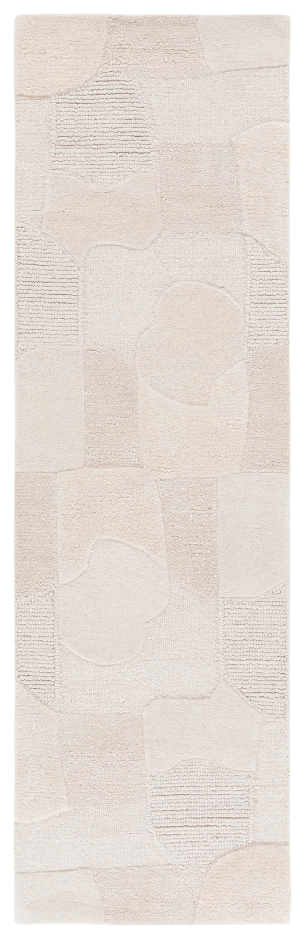 Safavieh Manhattan 577 Hand Tufted Contemporary Rug Ivory / Beige 2'-3" x 8'