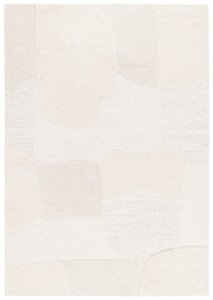 Safavieh Manhattan 577 Hand Tufted Contemporary Rug Ivory / Beige 8' x 10'