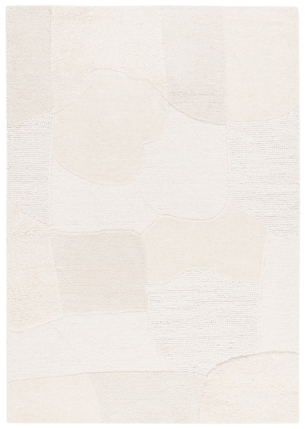 Safavieh Manhattan 577 Hand Tufted Contemporary Rug Ivory / Beige 8' x 10'