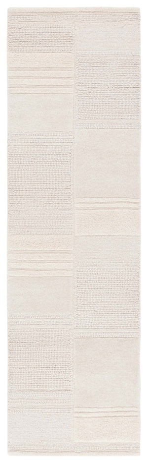 Safavieh Manhattan 578 Hand Tufted Contemporary Rug Ivory / Beige 2'-3" x 8'