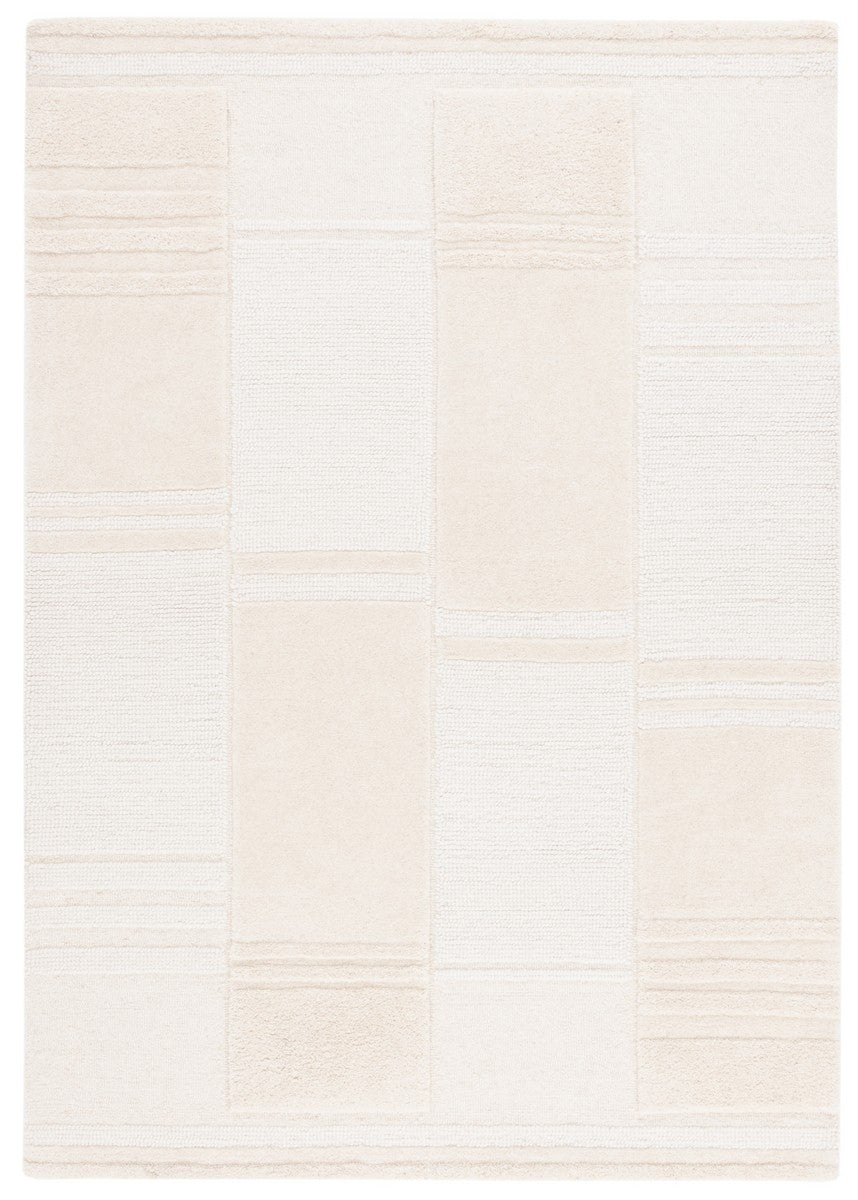 Safavieh Manhattan 578 Hand Tufted Contemporary Rug Ivory / Beige 2'-3" x 8'
