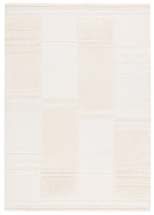 Safavieh Manhattan 578 Hand Tufted Contemporary Rug Ivory / Beige 8' x 10'