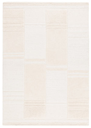 Safavieh Manhattan 578 Hand Tufted Contemporary Rug Ivory / Beige 5' x 8'