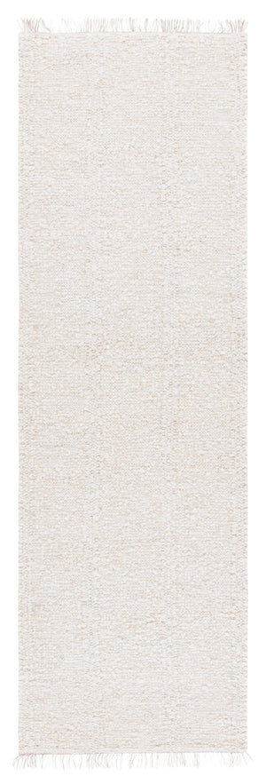 Safavieh Manhattan Luxe Hand-woven Area Rug In Light Hue - Chic Modern Design For Timeless Home Elegance Ivory 85% Wool,15% Cotton Man676a-9