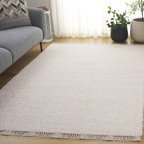 Safavieh Manhattan Hand-woven Runner Rug - Modern Elegance, Luxurious Wool Blend, Perfect For Any Space Ivory 85% Wool,15% Cotton Man676a-5