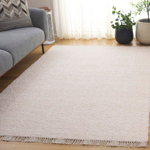 Safavieh Manhattan Luxe Hand-woven Area Rug In Light Hue - Chic Modern Design For Timeless Home Elegance Ivory 85% Wool,15% Cotton Man676a-9