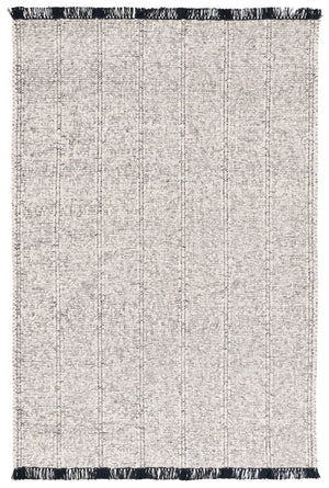 Safavieh Manhattan Hand-woven Runner Rug - Modern Elegance, Luxurious Wool Blend, Perfect For Any Space Ivory ,Black 85% Wool,15% Cotton Man676z-5