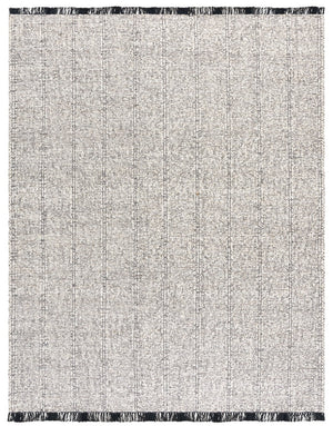 Safavieh Manhattan Hand-woven Runner Rug - Modern Elegance, Luxurious Wool Blend, Perfect For Any Space Ivory ,Black 85% Wool,15% Cotton Man676z-8