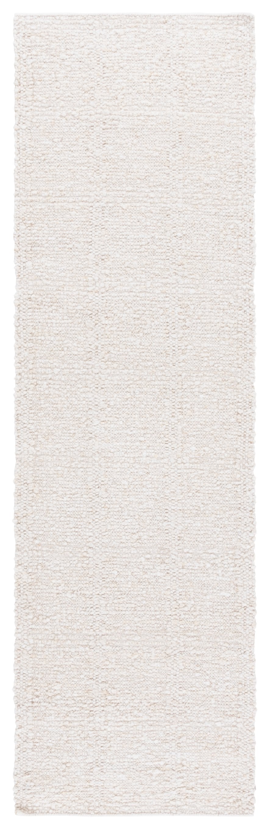 Safavieh Manhattan Hand Woven Area Runner Rug - Elegant And Cozy Wool Blend For Stylish Home Décor Ivory 85% Wool,15% Cotton Man679a-6r