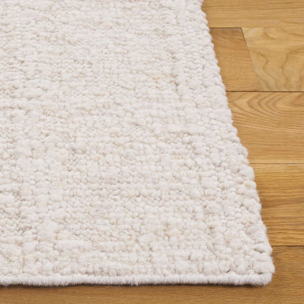 Safavieh Manhattan Handwoven Area Rug – Luxurious Modern Design With Traditional Craftsmanship For Any Space Ivory 85% Wool,15% Cotton Man679a-8