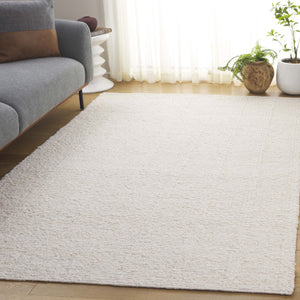 Safavieh Manhattan Hand Woven Area Runner Rug - Elegant And Cozy Wool Blend For Stylish Home Décor Ivory 85% Wool,15% Cotton Man679a-5