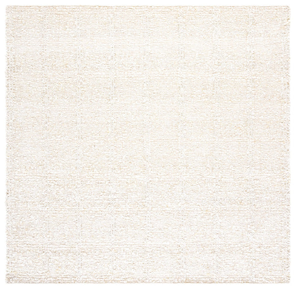Safavieh Manhattan Hand Woven Area Runner Rug - Elegant And Cozy Wool Blend For Stylish Home Décor Ivory 85% Wool,15% Cotton Man679a-6sq