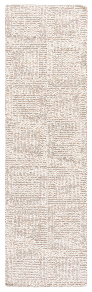 Safavieh Manhattan Handwoven Area Rug - Elegant Wool & Cotton Blend For Modern Chic Home Decor And Comfort Ivory ,Beige 85% Wool,15% Cotton Man680b-9