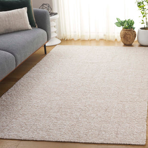Safavieh Manhattan Handwoven Area Rug - Elegant Wool & Cotton Blend For Modern Chic Home Decor And Comfort Ivory ,Beige 85% Wool,15% Cotton Man680b-9