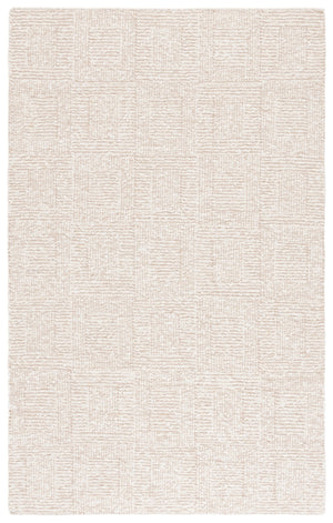 Safavieh Manhattan Handwoven Area Rug - Elegant Wool & Cotton Blend For Modern Chic Home Decor And Comfort Ivory ,Beige 85% Wool,15% Cotton Man680b-9