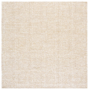 Safavieh Manhattan Handwoven Area Rug - Elegant Wool & Cotton Blend For Modern Chic Home Decor And Comfort Ivory ,Beige 85% Wool,15% Cotton Man680b-9