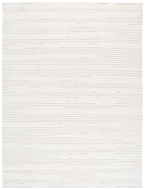 Safavieh Manhattan Handwoven Area Rug - Luxurious New Zealand Wool, Plush Texture & Sophisticated Design Ivory New Zealand Wool Man750a-9