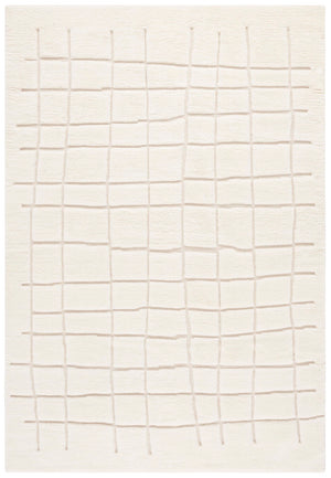 Safavieh Manhattan Handwoven New Zealand Wool Area Rug - Luxurious Comfort And Contemporary Style For Any Space Ivory New Zealand Wool Man751a-9