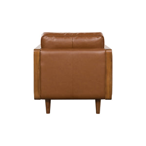 Lh Imports Las Vegas Mandalay Club Chair - Stylish Vegan Leather With Removable Cushions For Easy Cleaning Brown Timber,Pine,Vegan Leather,Hd Pu Foam,Polyester Fiber,Down,Plywood,Rubberwood Mand-10-vw