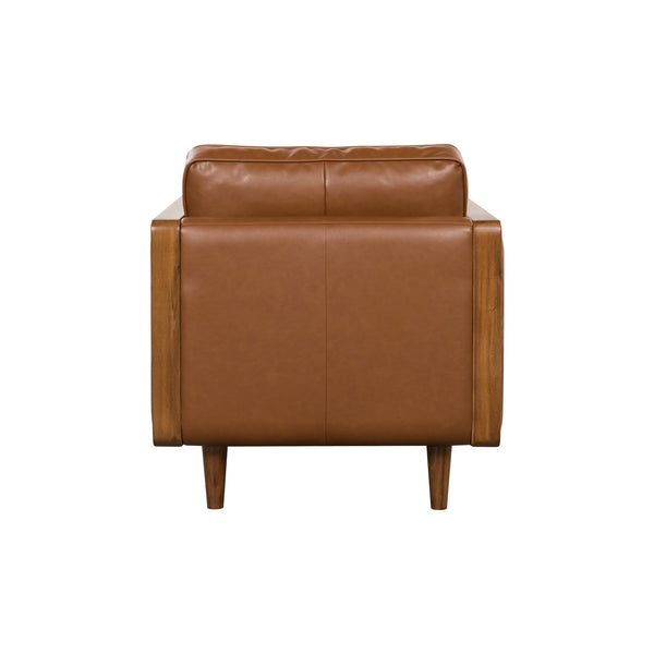 Lh Imports Las Vegas Mandalay Club Chair - Stylish Vegan Leather With Removable Cushions For Easy Cleaning Brown Timber,Pine,Vegan Leather,Hd Pu Foam,Polyester Fiber,Down,Plywood,Rubberwood Mand-10-vw