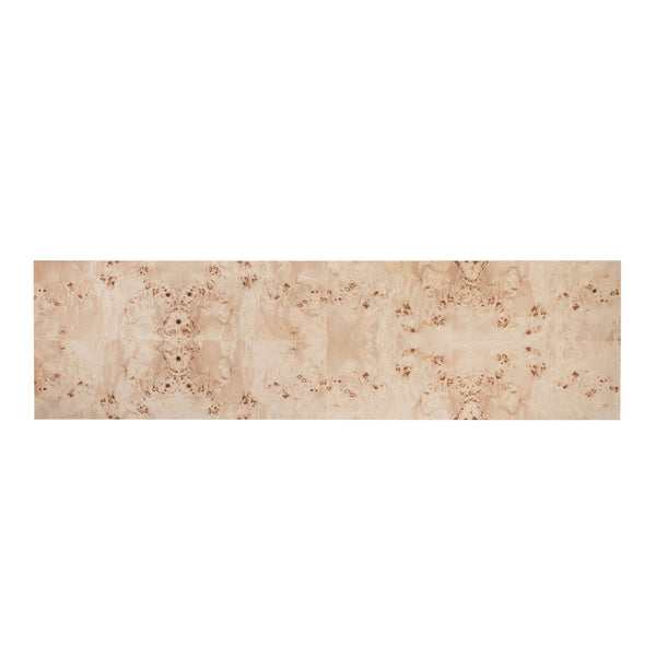 Lh Imports Mappa 3 Door Sideboard - Luxurious Light Burl Storage Solution For Stylish Home Décor And Organizing Beige Mdf Oak Veneer,Burl Mappa Veneer Mapp003b