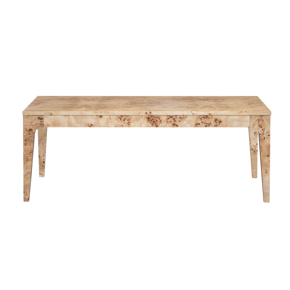 Lh Imports Mappa Coffee Table - Exquisite Light Burl Design With Unique Patterns For Stylish Living Spaces Beige Mappa Burl Veneer,Mdf Mapp032