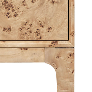 Lh Imports Mappa Console Table - Light Burl: Elegant Versatile Accent For Home Décor & Functional Entryway Display Beige Mappa Burl Veneer,Oak Veneer,Mdf Mapp034