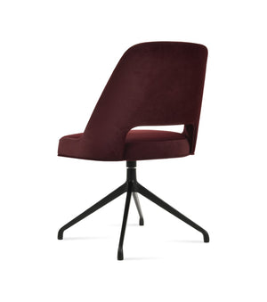 Soho Concept Marash Spider Swivel Dining Chair – Ergonomic Design, Stylish Fabrics & 10-year Guarantee, Modern Comfort Black  Soho-concept-dining-chair-04597