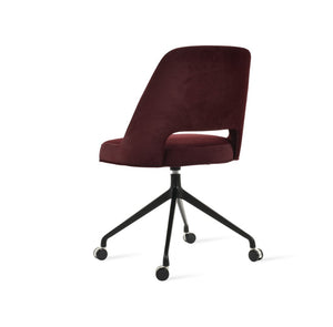 Soho Concept Marash Spider Swivel Dining Chair – Ergonomic Design, Stylish Fabrics & 10-year Guarantee, Modern Comfort Black  Soho-concept-dining-chair-04596