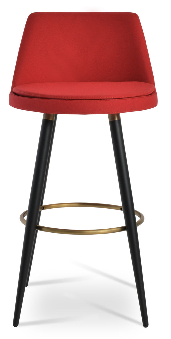 Soho Concept Martini Ana Barstools & Counterstools - Stylish Seating In Camira Era Fabric With 10-year Warranty Black,Brass,Gold,Red  Soho-concept-dining-chair-08959