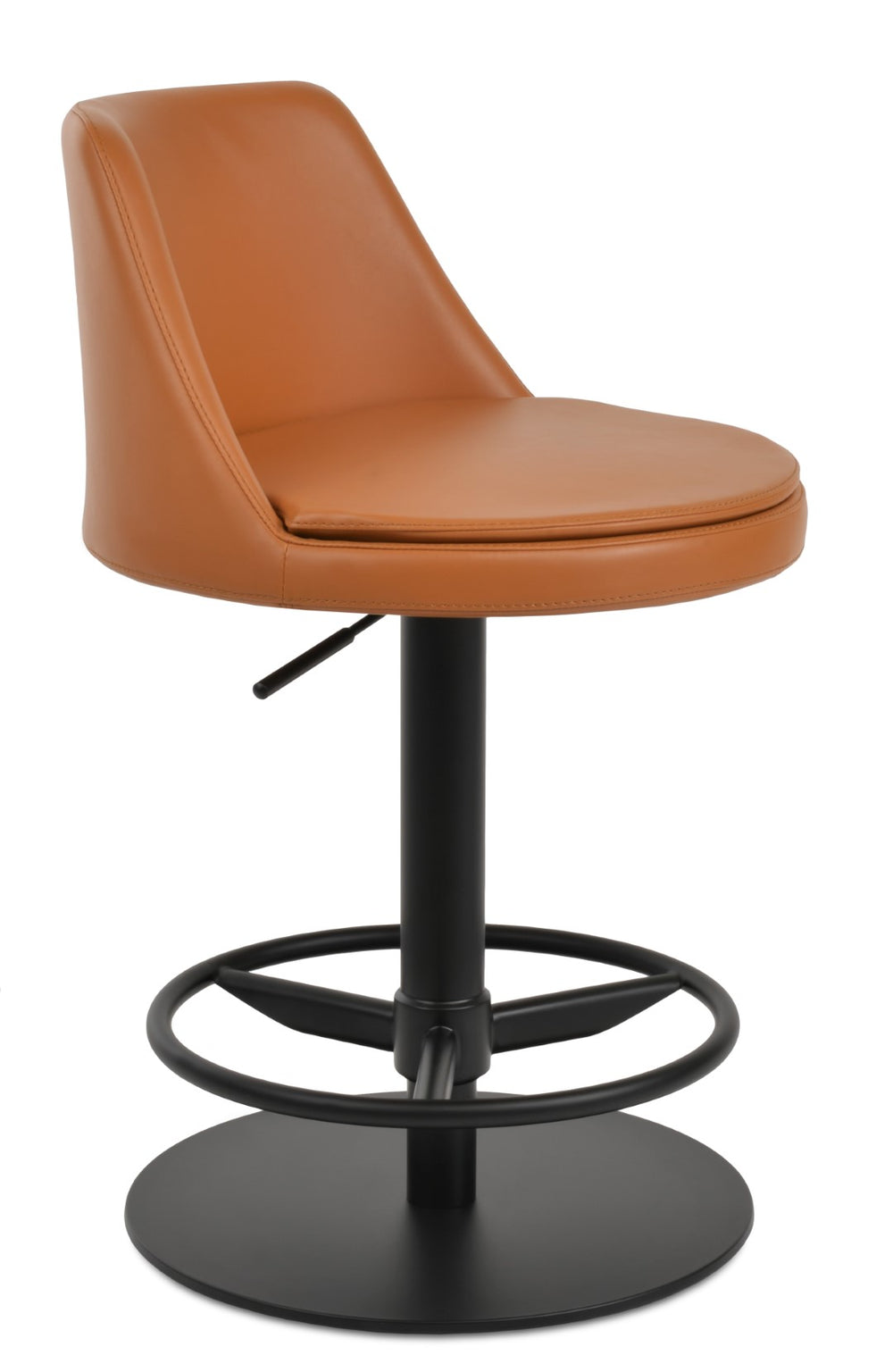 Soho Concept Martini Piston Barstools & Counterstools - Adjustable Height, Durable Camira Fabric, 10-year Guarantee Red,Black  Soho-concept-dining-chair-08930