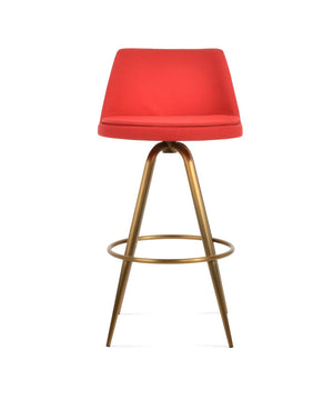 Soho Concept Martini Max Swivel Barstools And Counterstools In Stylish Camira Era Fabric – 10-year Guarantee! Brass,Red Steel Tubular Legs Black ,S.Steel ,Walnut Finish,Brass Soho-concept-dining-chair-06938