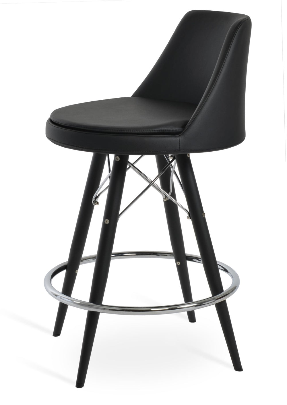 Soho Concept Martini Mw Barstools & Counterstools - Durable Camira Fabric, Stylish Finish Options, 10-year Guarantee Natural,Silver  Soho-concept-dining-chair-09032