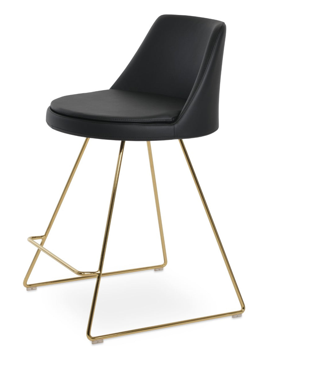 Soho Concept Martini Wire Barstools & Counterstools - Stylish, Durable Camira Fabric With 10-year Warranty! Chrome,Silver  Soho-concept-dining-chair-09041